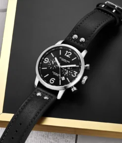 3956 Quartz 45mm Aviator(3956 Quartz 45mm Aviator) -Alexander Store Stuhrling 3956.1 Aviator LS1