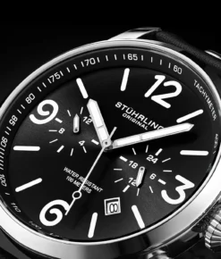 3956 Quartz 45mm Aviator(3956 Quartz 45mm Aviator) -Alexander Store Stuhrling 3956.1 Aviator MC1