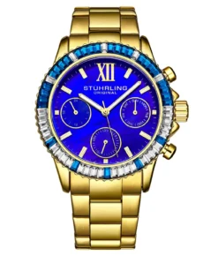 Cerulean Quartz 39mm Fashion(3959 Quartz 39mm Fashion) 14 Cerulean Quartz 39mm Fashion(3959 Quartz 39mm Fashion) -Alexander Store Stuhrling 3959.4 DF