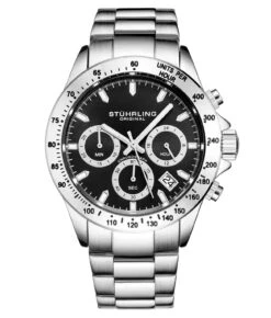 Ultima 3960 Quartz 42mm Chronograph(Ultima 3960 Quartz 42mm Chronograph) -Alexander Store Stuhrling 3960.1 DF