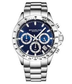 Ultima 3960 Quartz 42mm Chronograph(Ultima 3960 Quartz 42mm Chronograph) -Alexander Store Stuhrling 3960.2 DF