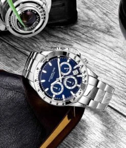 Ultima 3960 Quartz 42mm Chronograph(Ultima 3960 Quartz 42mm Chronograph) -Alexander Store Stuhrling 3960.2 LS1