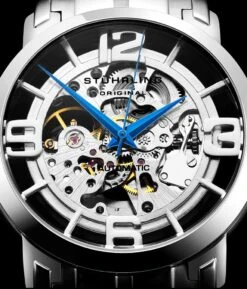 Winchester 3964 Automatic 42 Mm Skeleton(Winchester 3964 Automatic 44mm Skeleton) -Alexander Store Stuhrling 3964.1 Winchester 44 Elite Legacy MC1