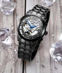 Winchester 3964 Automatic 42 Mm Skeleton(Winchester 3964 Automatic 44mm Skeleton) -Alexander Store Stuhrling 3964.2 Winchester Elite legacy LS2