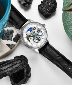 Special Reserve 3983 Automatic 40mm Skeleton(Special Reserve 3983 Automatic 40mm Skeleton) 12 Special Reserve 3983 Automatic 40mm Skeleton(Special Reserve 3983 Automatic 40mm Skeleton) -Alexander Store Stuhrling 3983.1 Legacy LS1