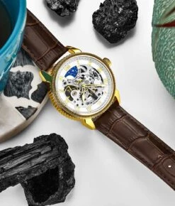 Special Reserve 3983 Automatic 40mm Skeleton(Special Reserve 3983 Automatic 40mm Skeleton) 15 Special Reserve 3983 Automatic 40mm Skeleton(Special Reserve 3983 Automatic 40mm Skeleton) -Alexander Store Stuhrling 3983.2 Legacy LS1