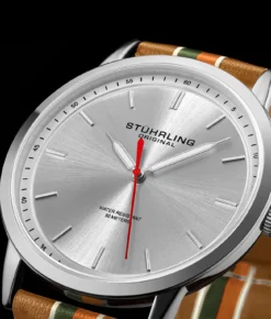 Trailblazer Quartz 44mm Classic(3992 Quartz 44mm Classic) -Alexander Store Stuhrling 3992.2 Symphony MC1