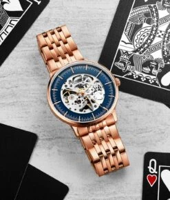 The Eternal 3994 Automatic Skeleton 42mm(Legacy 3994 Automatic 42mm Skeleton) -Alexander Store Stuhrling 3994.4 Legacy LS1