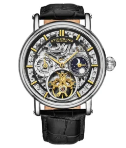 Macrocosm 4000 Automatic 43mm Skeleton With Dual Time(4000 Automatic 43mm Skeleton) -Alexander Store Stuhrling 4000.2 DF