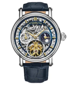 Macrocosm 4000 Automatic 43mm Skeleton With Dual Time(4000 Automatic 43mm Skeleton) -Alexander Store Stuhrling 4000.3 DF