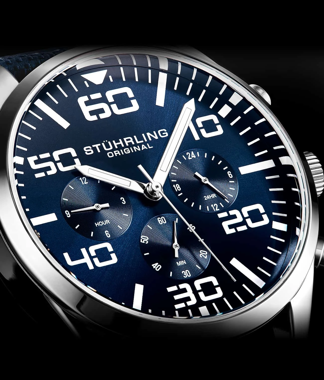 Sky Navigator Quartz Aviator 42mm(4001 Quartz 42mm Aviator) 12 Sky Navigator Quartz Aviator 42mm(4001 Quartz 42mm Aviator) - Image 12