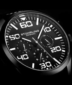 Sky Navigator Quartz Aviator 42mm(4001 Quartz 42mm Aviator) 35 Sky Navigator Quartz Aviator 42mm(4001 Quartz 42mm Aviator) -Alexander Store Stuhrling 4001.6 Aviator MC1