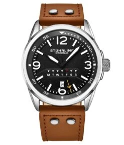 447A Quartz 44mm Aviator(447a Quartz 44mm Aviator) 26 447A Quartz 44mm Aviator(447a Quartz 44mm Aviator) -Alexander Store Stuhrling 447A.02 DF