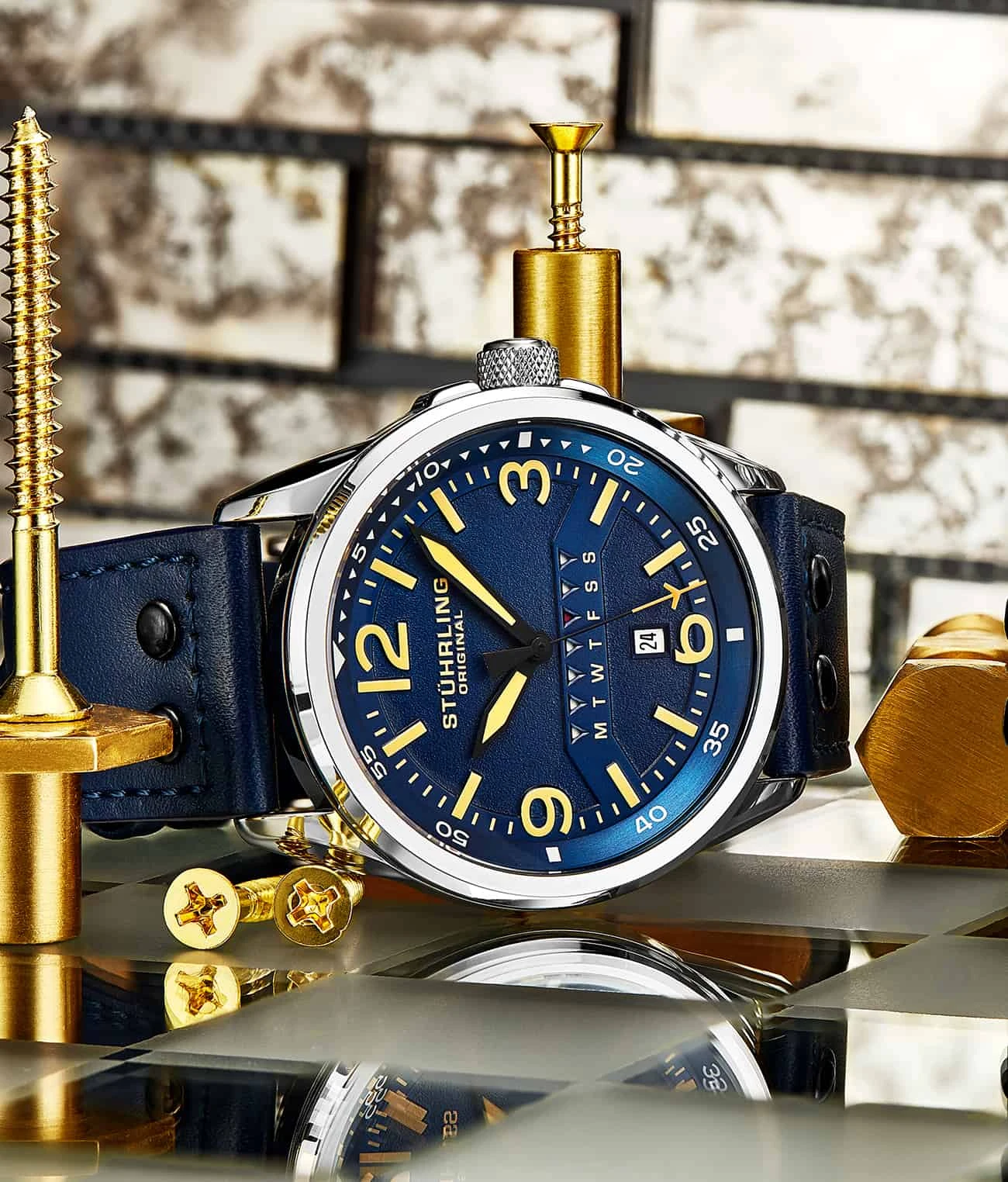 Alexander Store -Alexander Store Stuhrling 447A.03 Aviator LS2 1