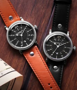 Zeppelin 656 Quartz 42mm Aviator(Zeppelin 656 Quartz 42mm Aviator) -Alexander Store Stuhrling 656.01 Zeppelin Aviator LS3