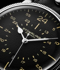 Zeppelin 656 Quartz 42mm Aviator(Zeppelin 656 Quartz 42mm Aviator) -Alexander Store Stuhrling 656.01 Zeppelin Aviator MC1