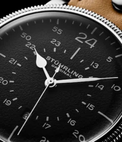 Zeppelin 656 Quartz 42mm Aviator(Zeppelin 656 Quartz 42mm Aviator) -Alexander Store Stuhrling 656.02 Zeppelin Aviator MC1