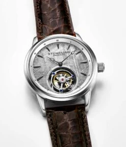 Galactic Labyrinth 42mm Tourbillon(Meteorite 860 Hand Wind 42mm Tourbillon) -Alexander Store Stuhrling 860.01 Meteorite Tourbillon LS2