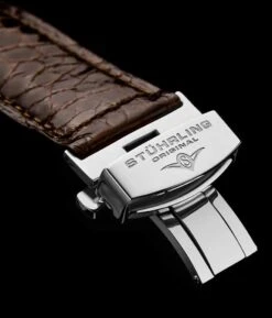 Galactic Labyrinth 42mm Tourbillon(Meteorite 860 Hand Wind 42mm Tourbillon) -Alexander Store Stuhrling 860.01 Meteorite Tourbillon MC4