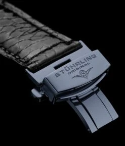 Galactic Labyrinth 42mm Tourbillon(Meteorite 860 Hand Wind 42mm Tourbillon) -Alexander Store Stuhrling 860.02 Meteorite Tourbillon MC5