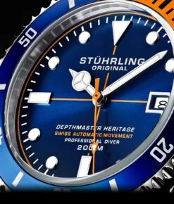 Swiss Automatic Depthmaster Heritage 883HL 42mm Diver(Swiss Automatic Depthmaster Heritage 883hl2 42mm Diver) 39 Swiss Automatic Depthmaster Heritage 883HL 42mm Diver(Swiss Automatic Depthmaster Heritage 883hl2 42mm Diver) -Alexander Store Stuhrling 883H.01 Legacy MC1 181477c7 8e6c 47d4 a47b a60baac3faa9