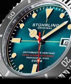 Swiss Automatic Depthmaster Heritage 883HL 42mm Diver(Swiss Automatic Depthmaster Heritage 883hl2 42mm Diver) 27 Swiss Automatic Depthmaster Heritage 883HL 42mm Diver(Swiss Automatic Depthmaster Heritage 883hl2 42mm Diver) -Alexander Store Stuhrling 883H.04 Legacy MC1 955c9846 d9e3 4c2b 9d4b 6ca157f89624