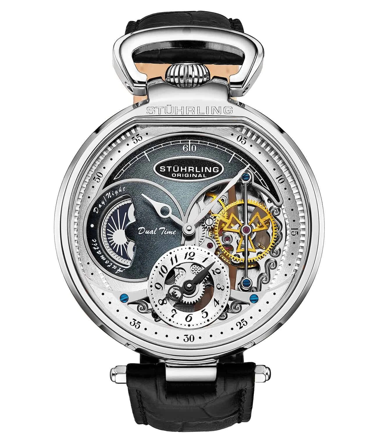 Modena Dual Time Automatic 988 46mm Skeleton(Modena Dual Time Automatic 988 46mm Skeleton) 1 Modena Dual Time Automatic 988 46mm Skeleton(Modena Dual Time Automatic 988 46mm Skeleton)