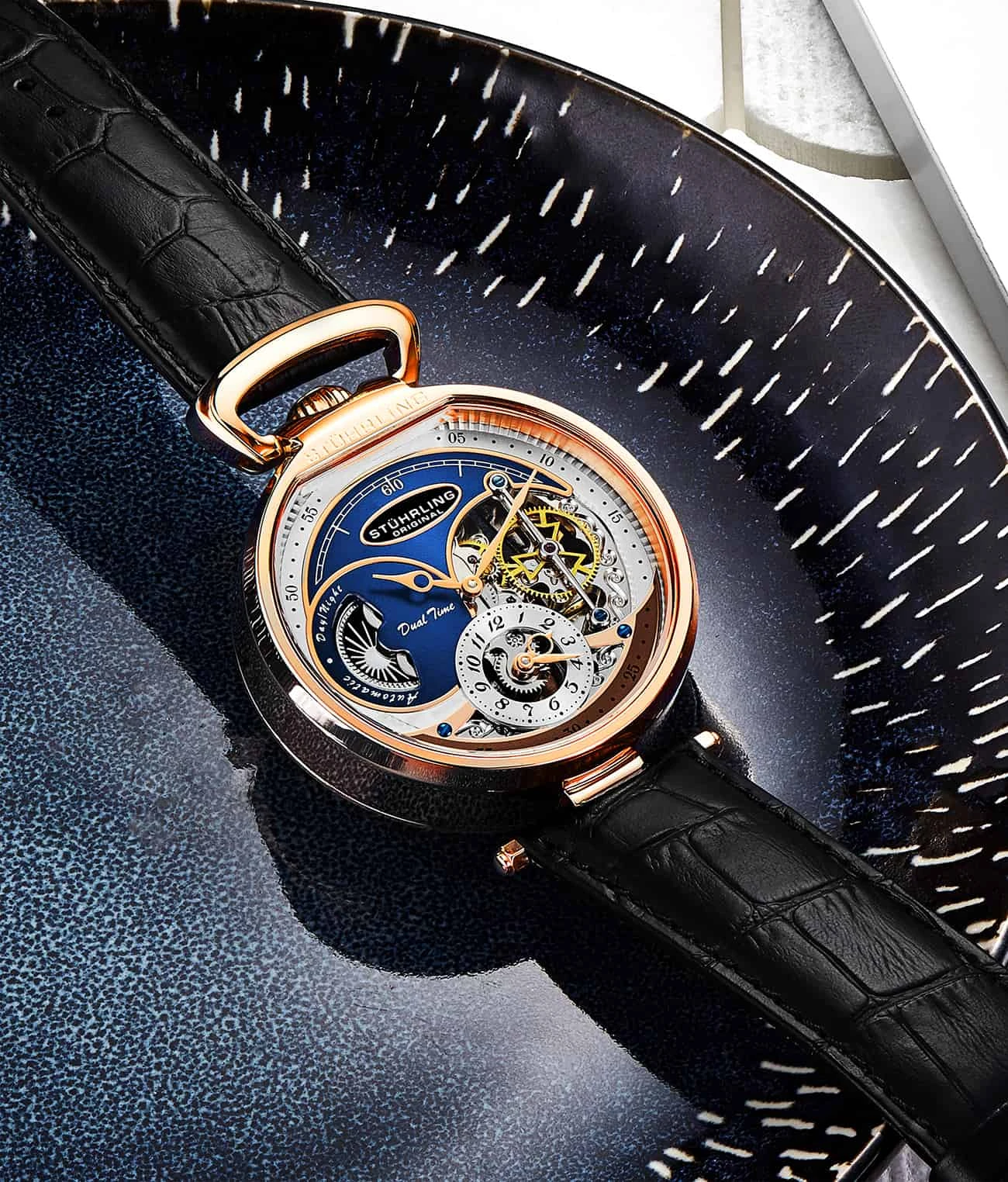 Modena Dual Time Automatic 988 46mm Skeleton(Modena Dual Time Automatic 988 46mm Skeleton) 17 Modena Dual Time Automatic 988 46mm Skeleton(Modena Dual Time Automatic 988 46mm Skeleton) - Image 17