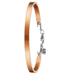 Simple Elegant Bangle(Bng4) -Alexander Store Stuhrling BNG4.Rose DF