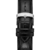 Alligator Embossed Black Leather 24mm Strap(Alligator Embossed Black Leather 24mm Strap)