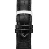 Alligator Embossed Black Leather 24mm Strap(Alligator Embossed Black Leather 24mm Strap 1)