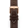 Genuine Leather Brown 20mm Strap(Genuine Leather Brown 20mm Strap)