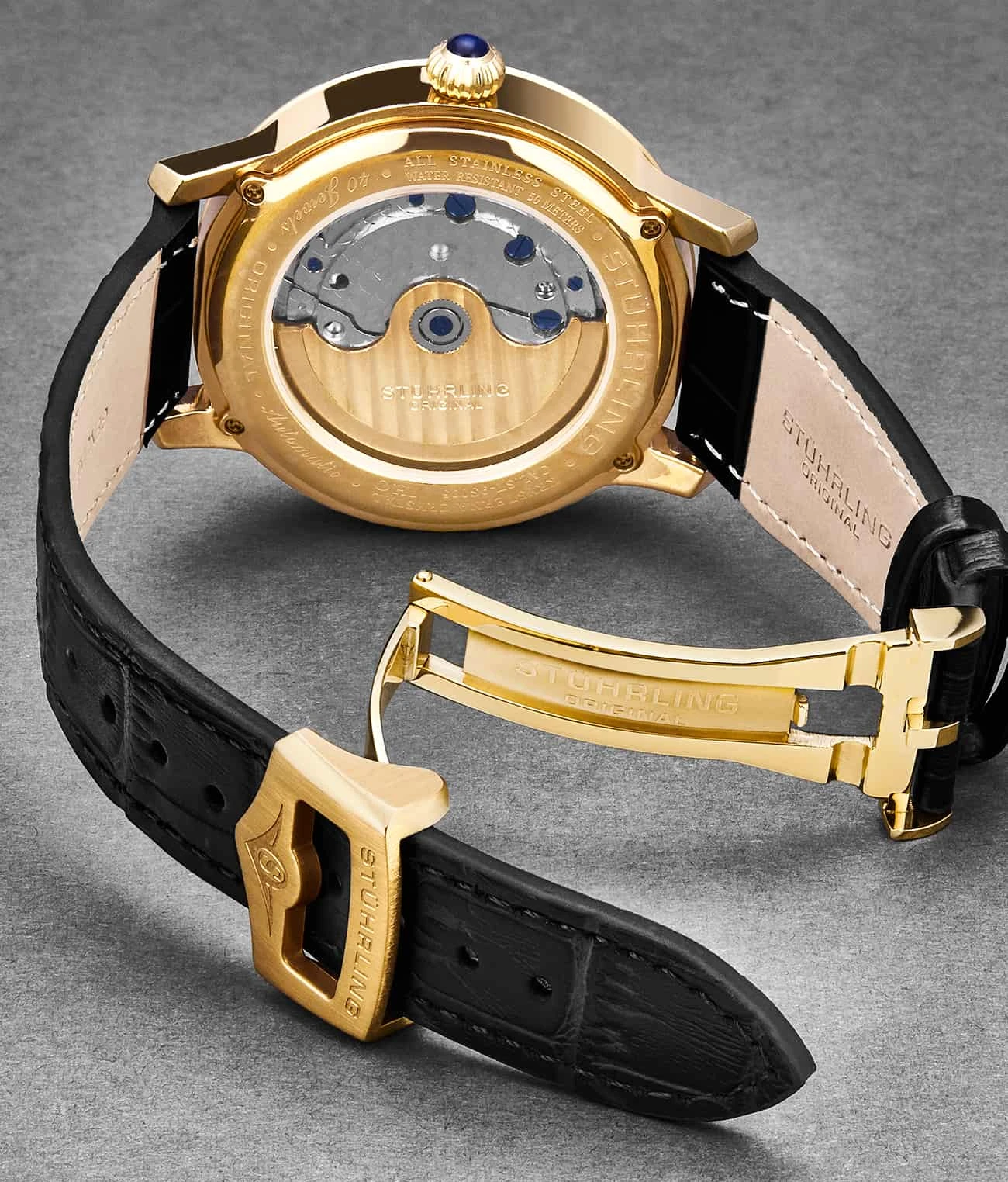 20mm Leather Strap With Stainless Steel Deployant Buckle(20mm Leather Strap With Stainless Steel Deployant Buckle) 9 20mm Leather Strap With Stainless Steel Deployant Buckle(20mm Leather Strap With Stainless Steel Deployant Buckle) - Image 9