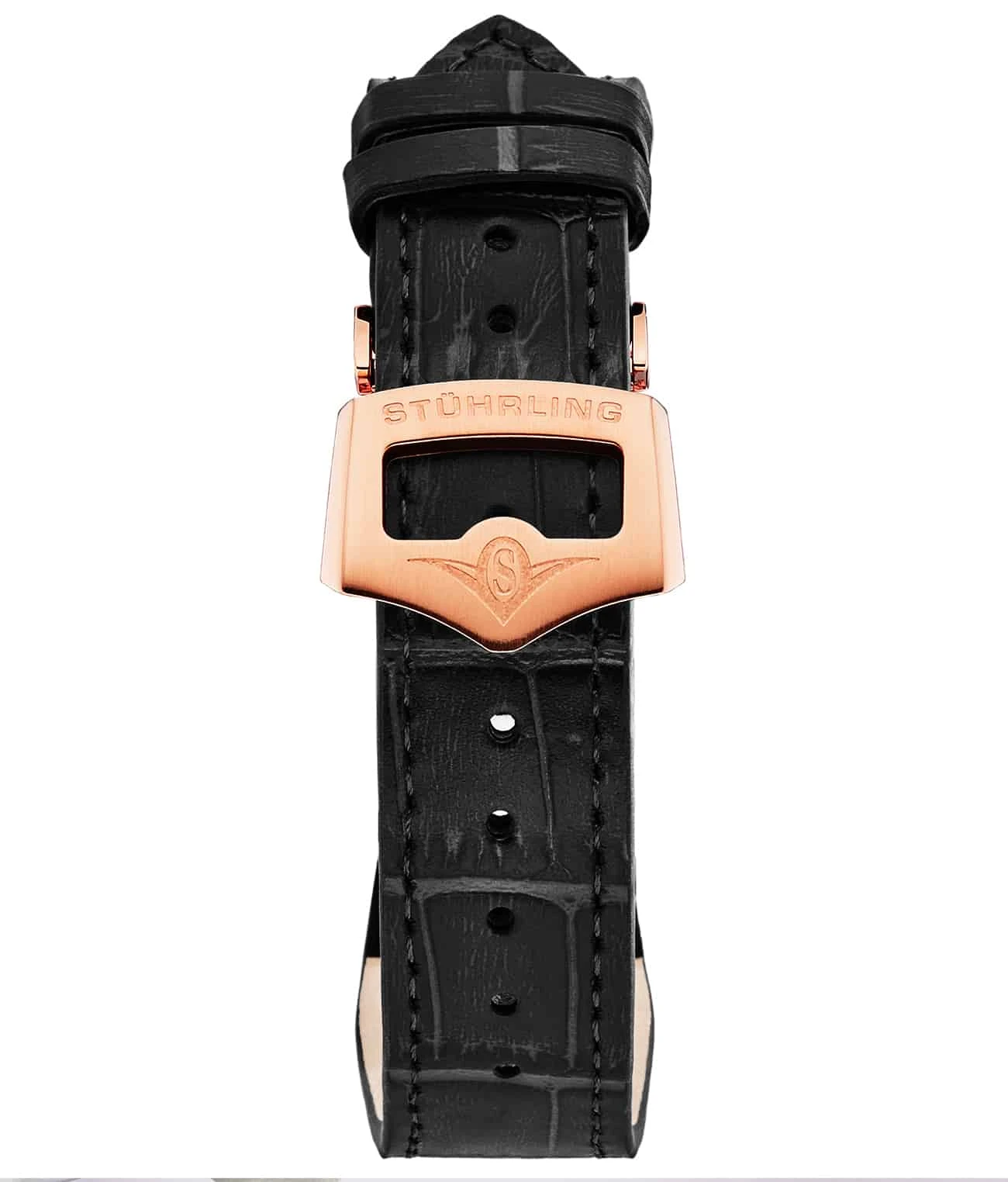 22mm Leather Strap With Stainless Steel Deployant Buckle(Leather Deployant Strap With Stainless Steel Deployant Buckle 3) 16 22mm Leather Strap With Stainless Steel Deployant Buckle(Leather Deployant Strap With Stainless Steel Deployant Buckle 3) - Image 16