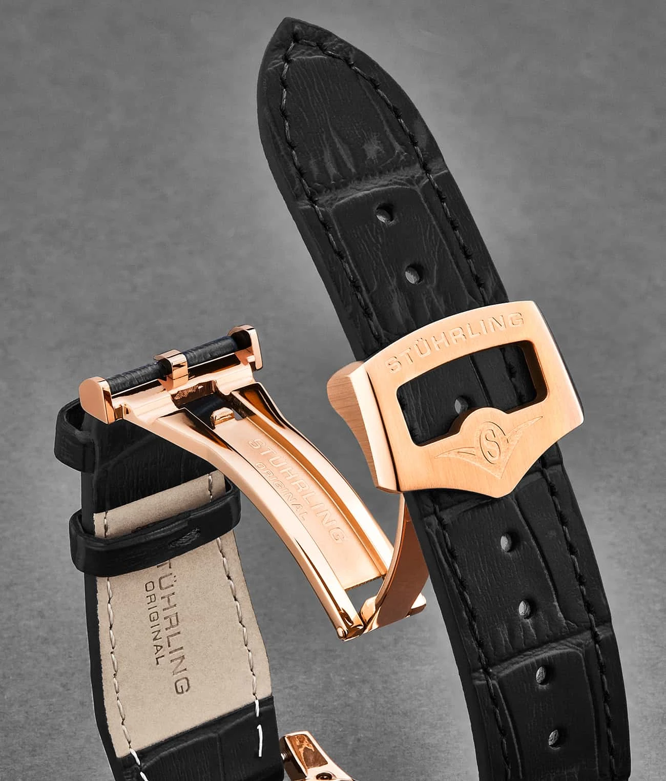 22mm Leather Strap With Stainless Steel Deployant Buckle(Leather Deployant Strap With Stainless Steel Deployant Buckle 3) 18 22mm Leather Strap With Stainless Steel Deployant Buckle(Leather Deployant Strap With Stainless Steel Deployant Buckle 3) - Image 18