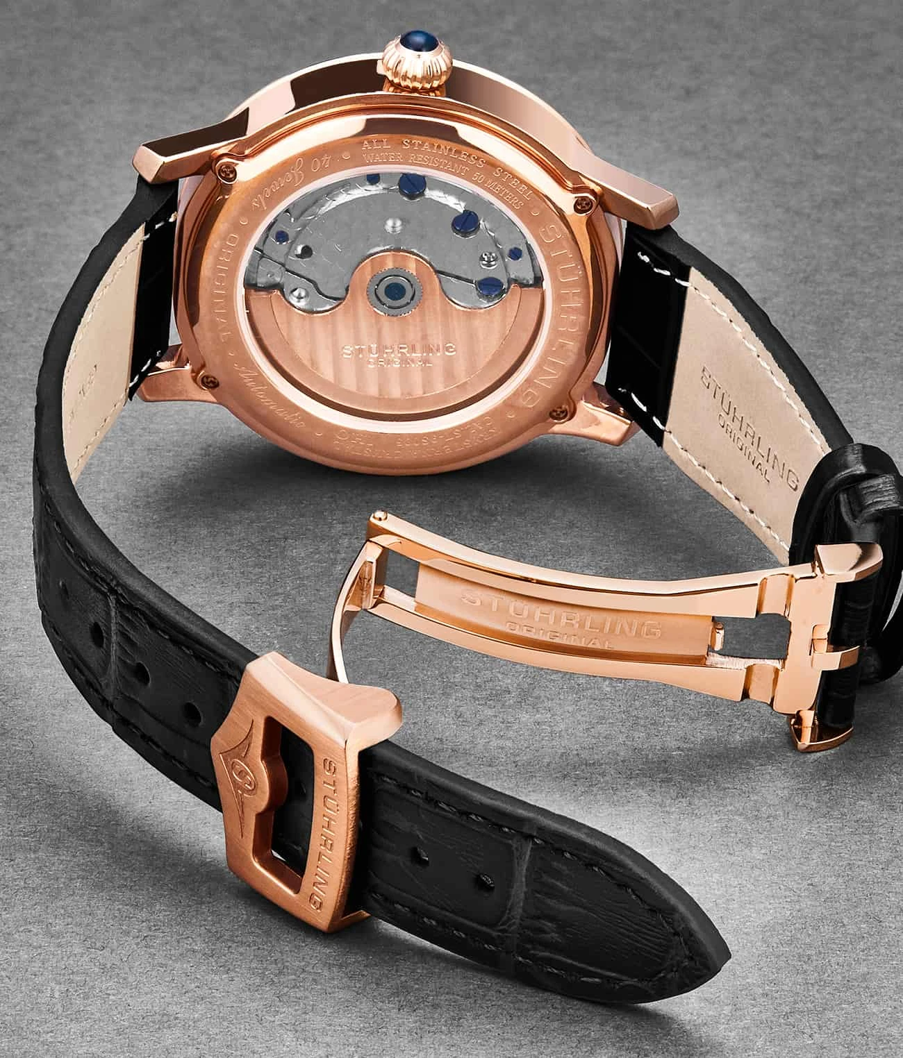 22mm Leather Strap With Stainless Steel Deployant Buckle(Leather Deployant Strap With Stainless Steel Deployant Buckle 3) 19 22mm Leather Strap With Stainless Steel Deployant Buckle(Leather Deployant Strap With Stainless Steel Deployant Buckle 3) - Image 19
