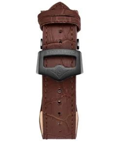 24mm Leather Strap With Stainless Steel Deployant Buckle(24mm Leather Strap With Stainless Steel Deployant Buckle 1) 25 24mm Leather Strap With Stainless Steel Deployant Buckle(24mm Leather Strap With Stainless Steel Deployant Buckle 1) -Alexander Store strap.dplt .brown .ST24X22.2 DB 22 BK 1