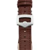 24mm Leather Strap With Stainless Steel Deployant Buckle(24mm Leather Strap With Stainless Steel Deployant Buckle 1)