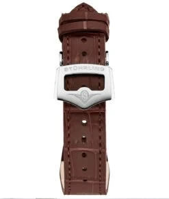 24mm Leather Strap With Stainless Steel Deployant Buckle(24mm Leather Strap With Stainless Steel Deployant Buckle 1)