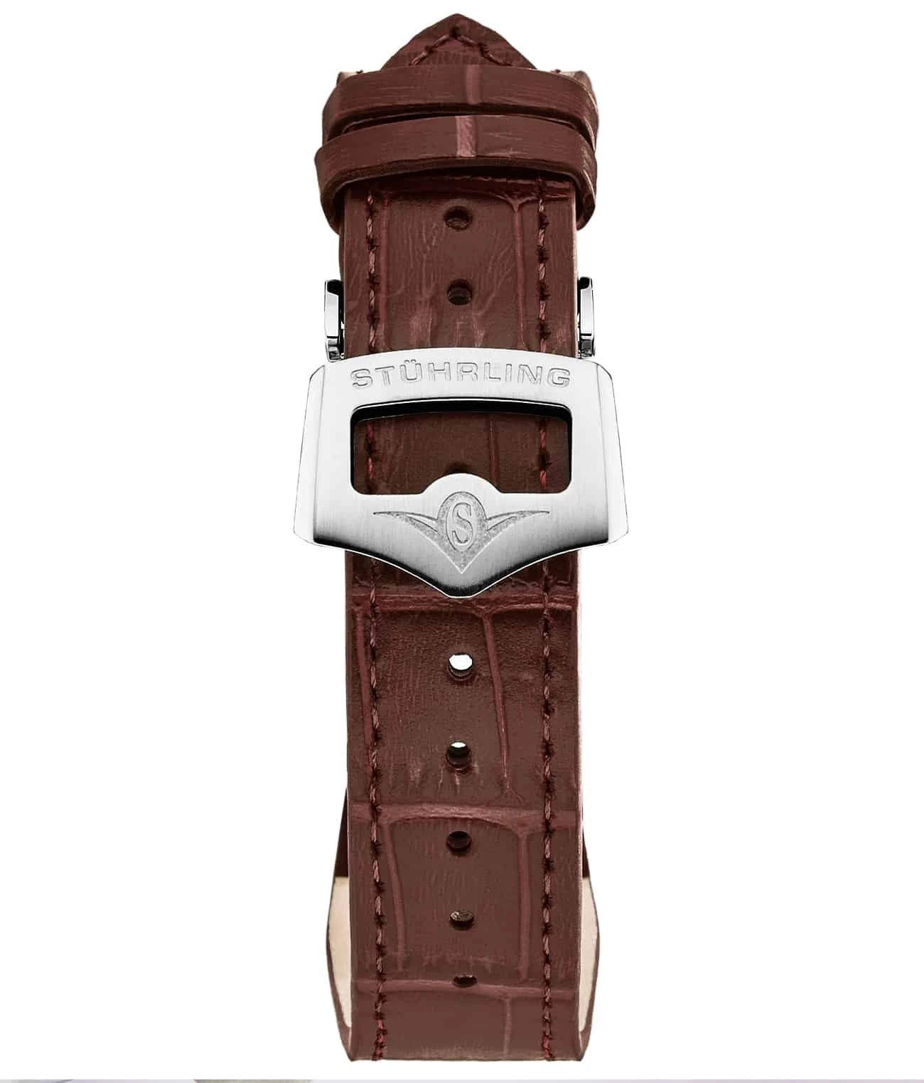 24mm Leather Strap With Stainless Steel Deployant Buckle(24mm Leather Strap With Stainless Steel Deployant Buckle 1) 1 24mm Leather Strap With Stainless Steel Deployant Buckle(24mm Leather Strap With Stainless Steel Deployant Buckle 1)