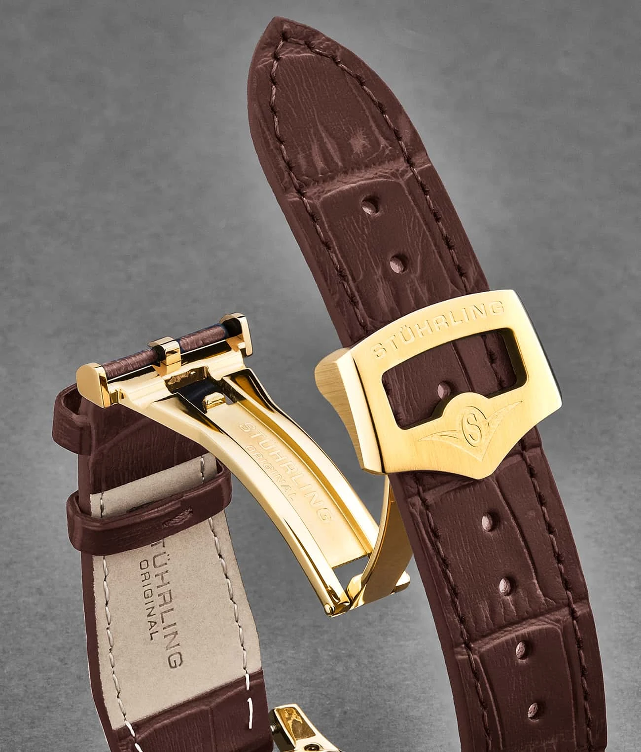 24mm Leather Strap With Stainless Steel Deployant Buckle(24mm Leather Strap With Stainless Steel Deployant Buckle 1) 18 24mm Leather Strap With Stainless Steel Deployant Buckle(24mm Leather Strap With Stainless Steel Deployant Buckle 1) - Image 18